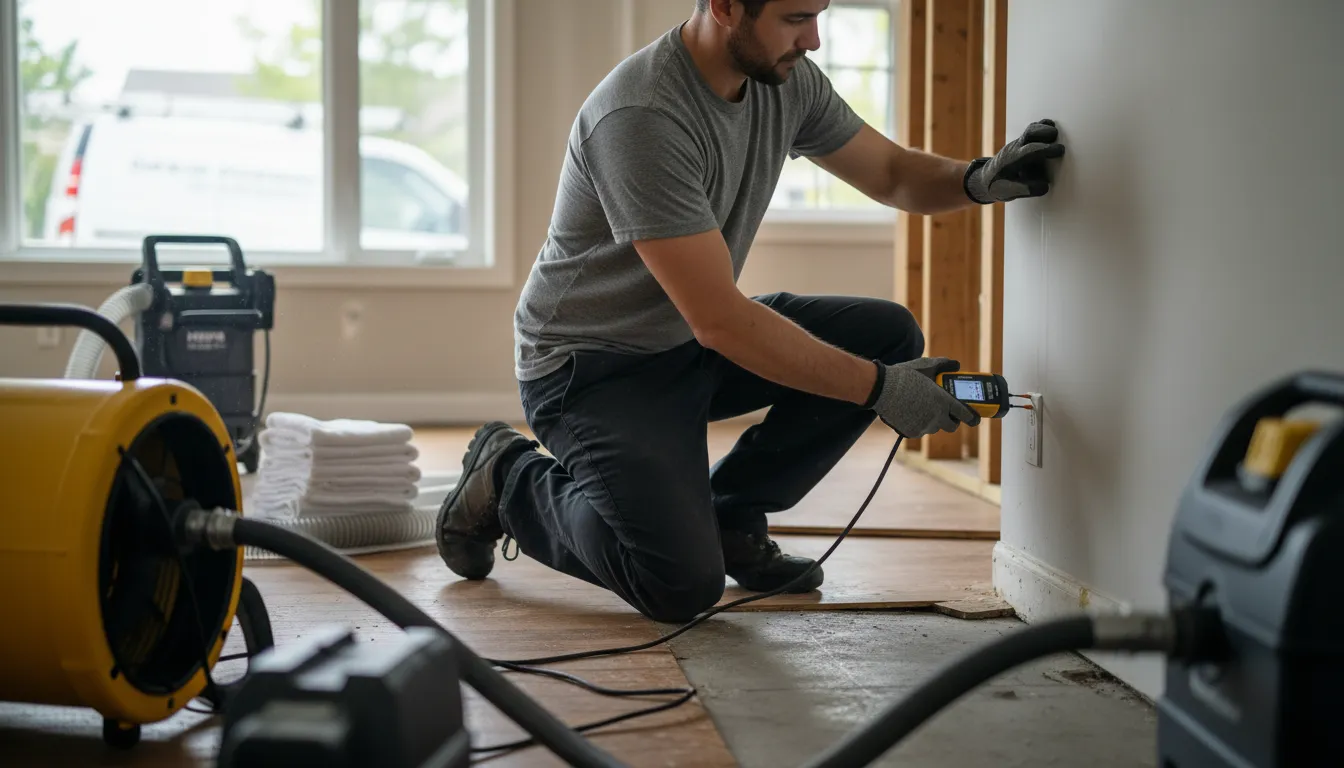 Water Damage in Lima